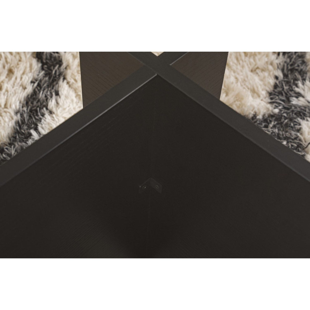 Paola Soffbord Wood Black