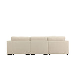 Salerno Hörnsoffa Beige