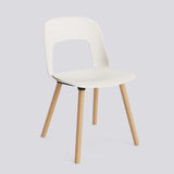 Layout 121 Stol Cream white, massiv ek med vattenbaserad lack