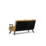 Apia 2-sits (25 x 134 x 121 cm) 2-sits bäddsoffa Senap