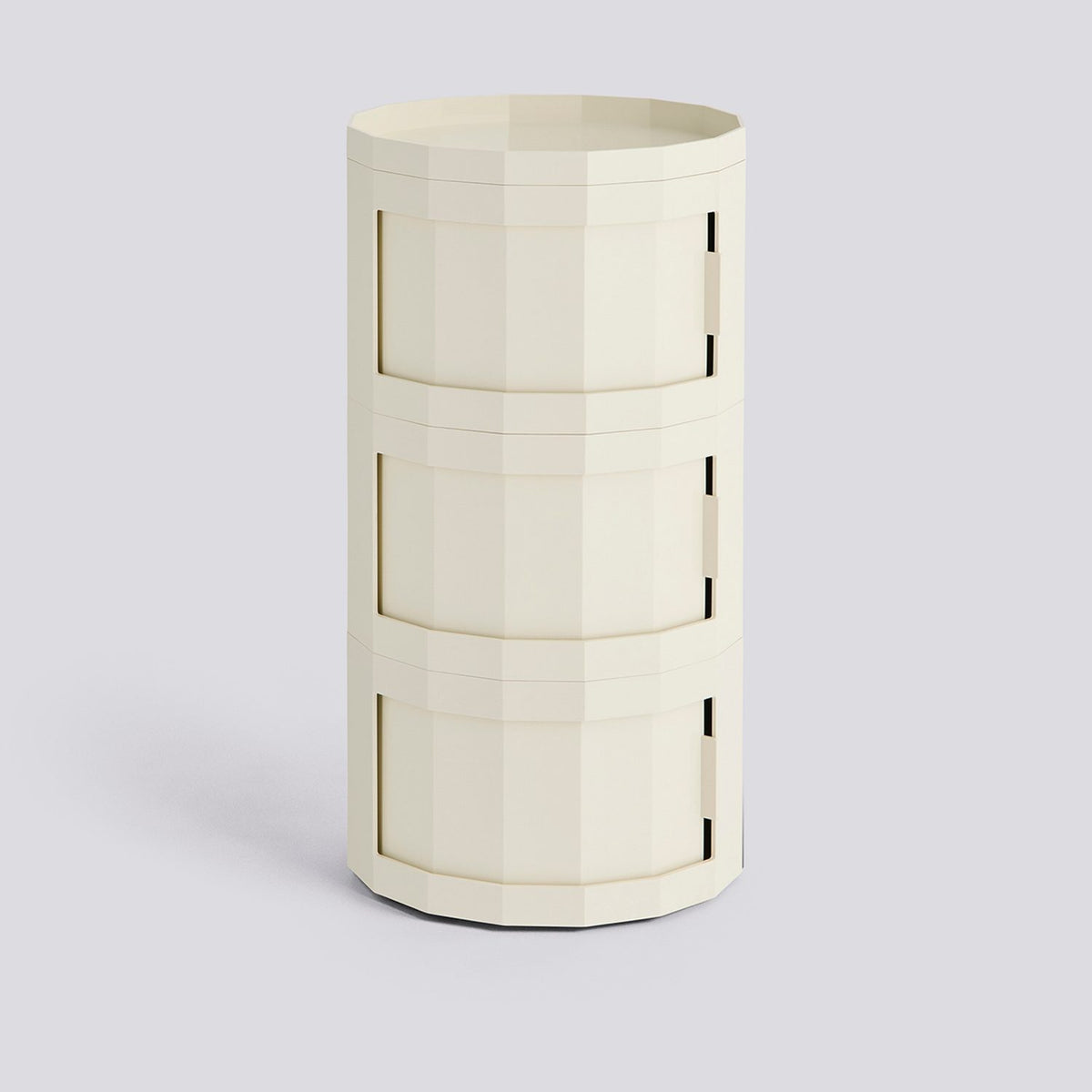 Facet Cabinet 30 38 × 38 × 71 cm Skåp Eggshell