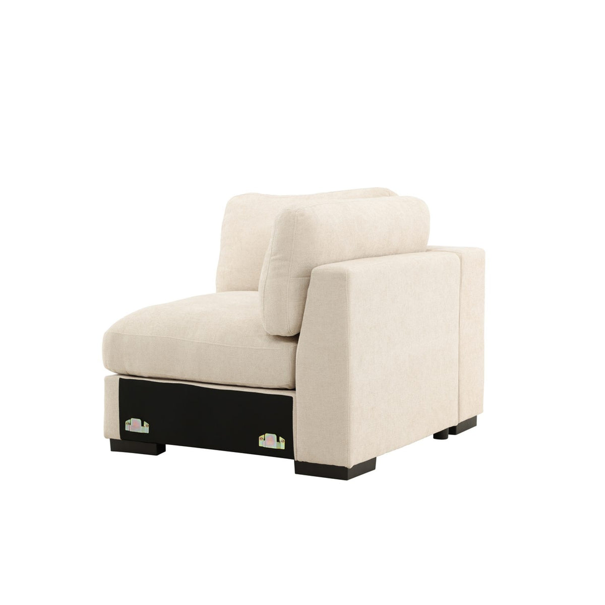 Salerno Hörnsoffa Beige, Vänster Hörndel