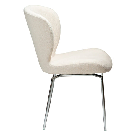 Glory Stol Svängbar Simply Beige, Chrome