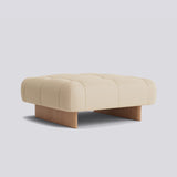 Quilton Lift 105 × 105 cm Fotpall Hallingdal 220, ekfaner med vattenbaserad lack