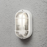 Elmas E27 Vägglampa Ute Vit