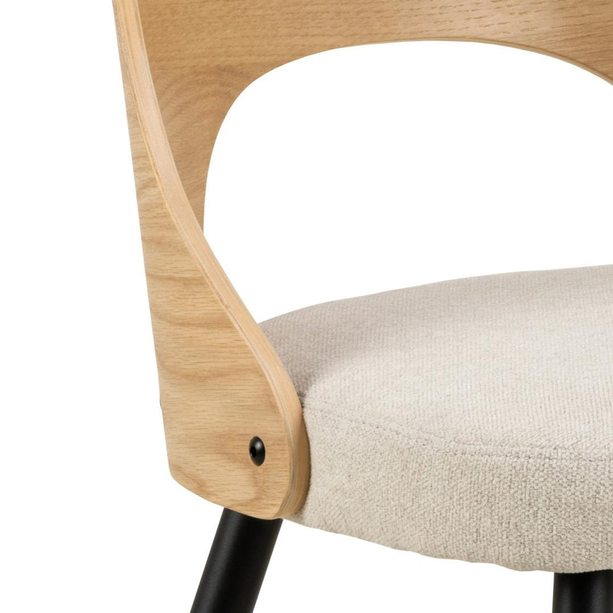 Dina Matstol Ek/beige