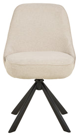 Carlton Matstol Apia tyg Beige