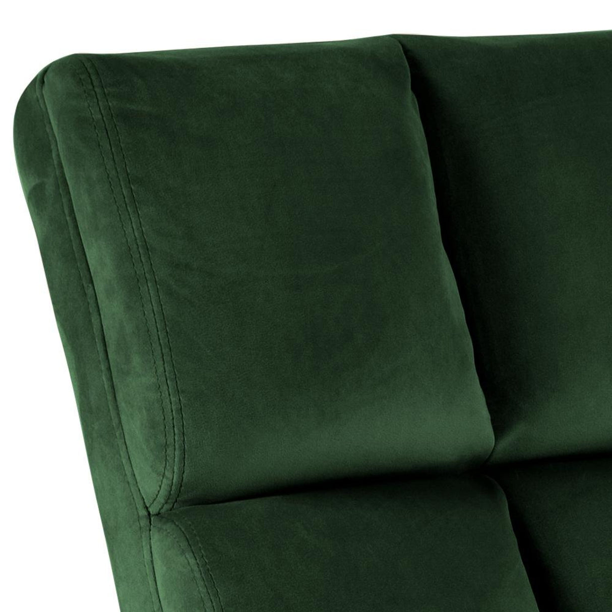 Alba Loungefåtölj Vic tyg Skogsgrön