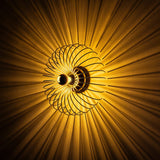 King Vägglampa Guld
