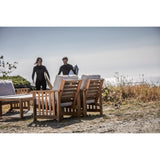 Gotland Utebord 60 x 120 cm Brun