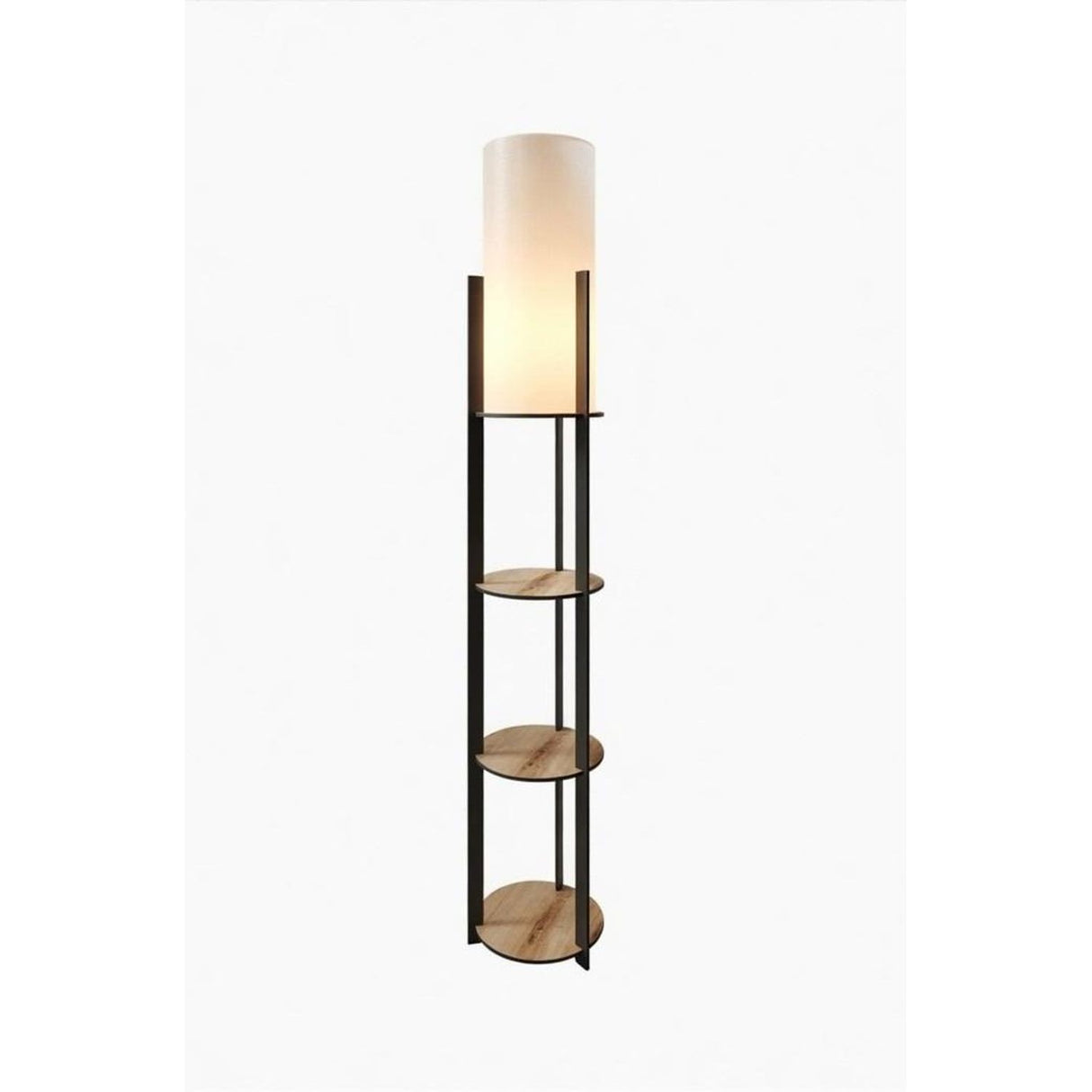 Tirana (H 135 cm) Golvlampa Ek