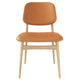 Carl Matstol Oljad Ek/Konjak Läder