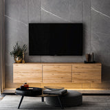 Bergen Upplyst (160 x 35 x 32 cm) TV-bänk Atlantic Pine