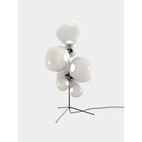 Melt Golvlampa Opalescent, Silver
