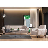 Jakarta (230 x 95 x 77 cm) 3-sits bäddsoffa Beige