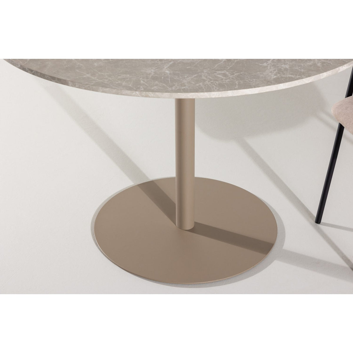 Lycke Runt matbord Beige, 110