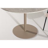Lycke Runt matbord Beige, 110
