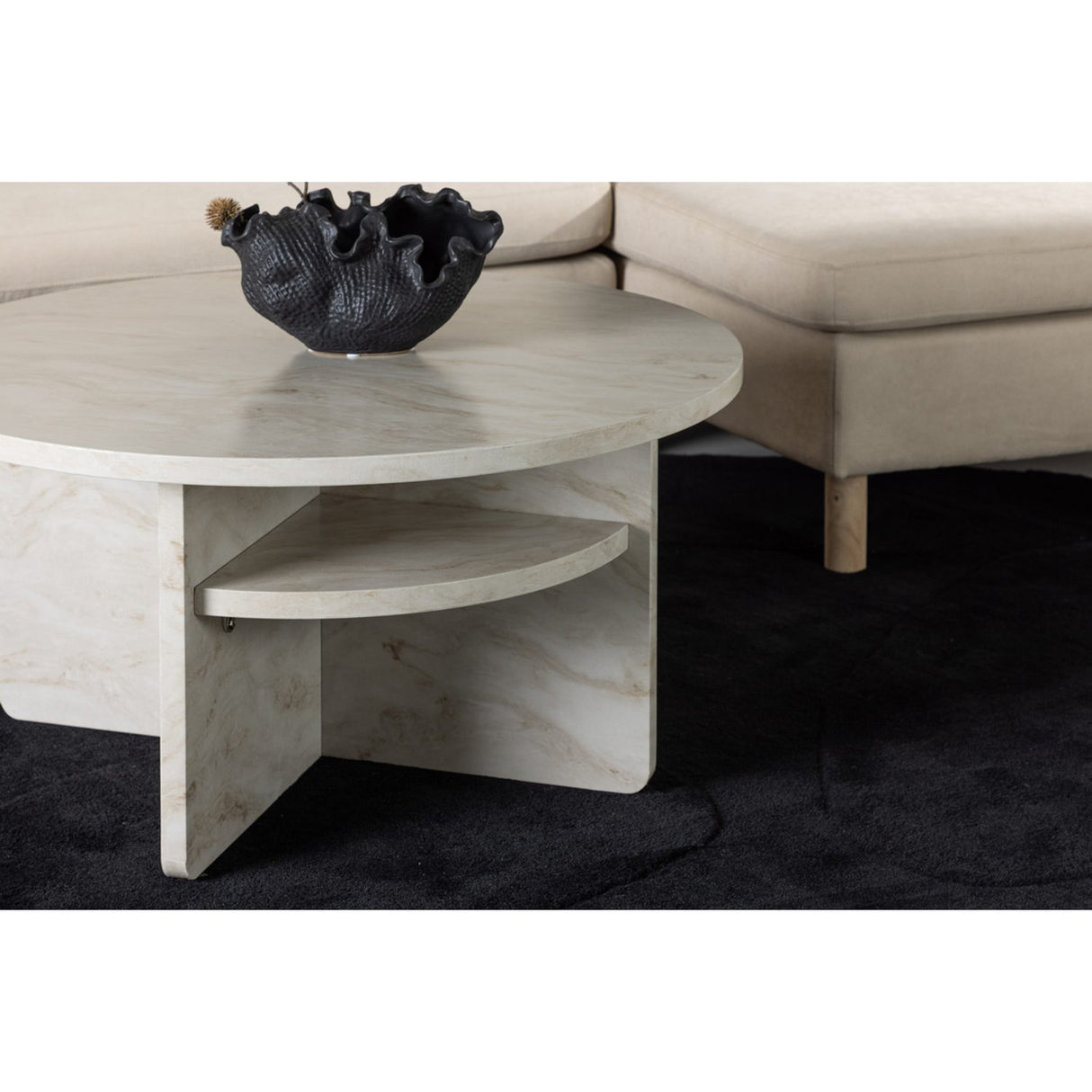 Ålesund Soffbord Beige, 85