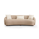 Siena (230 x 75 x 94 cm) Cappuccino 3-sitssoffa