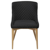 Vetro Stol Black, Oak