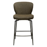 Glory Barstol Svängbar Dark Olive, Antique Brass