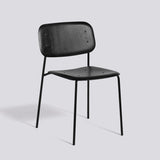 Soft Edge 40 Stol Black – ekfaner med vattenbaserad lack