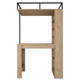 Feast Walnut / Svart Matbord