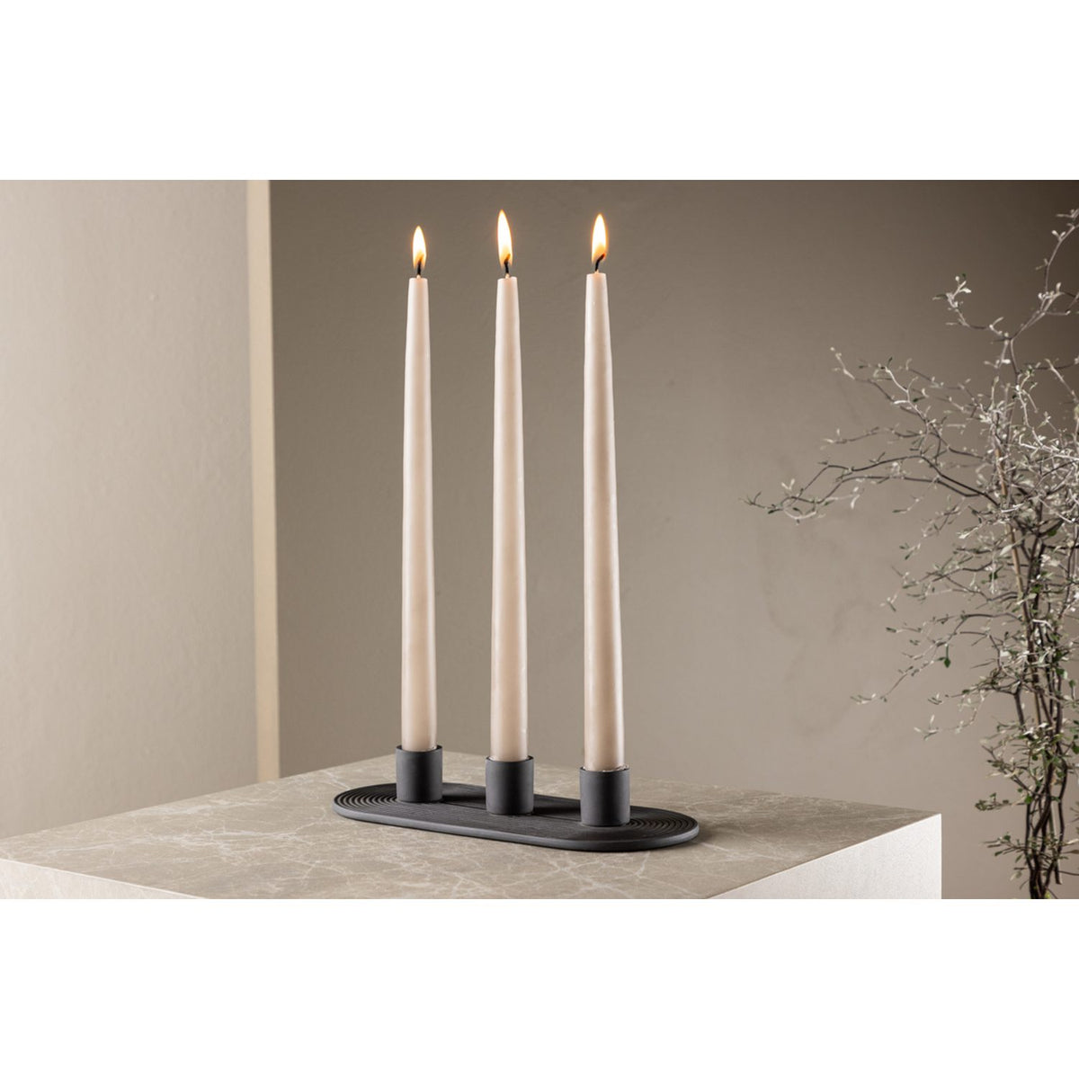 Dian Ljusstake Black, ⌀3
