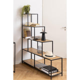 Seaford Bokhylla 150x135x35 cm Vild Ek