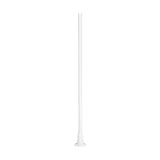 Pegasus 187 cm Belysningsstolpe Vit