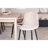 Slider, Polar Rektangulär matgrupp Beige,Svart, Vitlaserad, 170 x 95