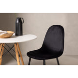 Danburi, Polar Rund matgrupp Svart, Vit, ⌀60