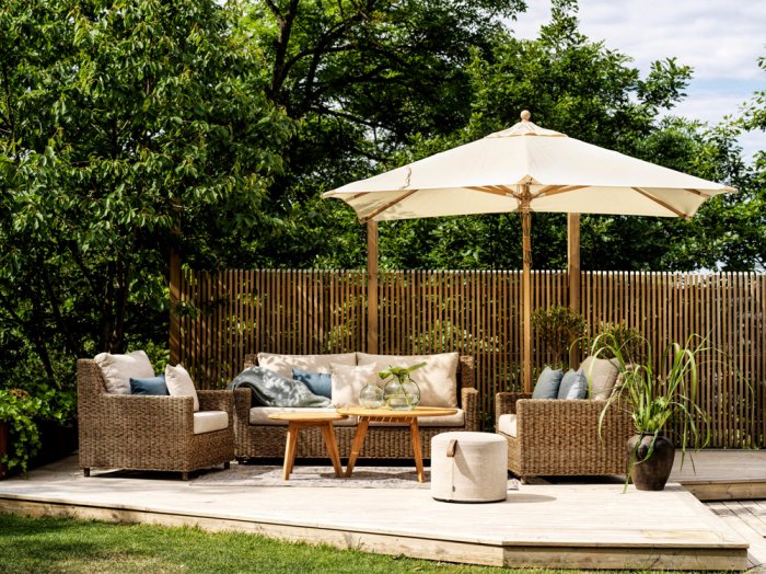 Sandkorn 2,5-Sits Soffa Natur