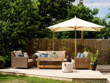 Sandkorn 2,5-Sits Soffa Natur