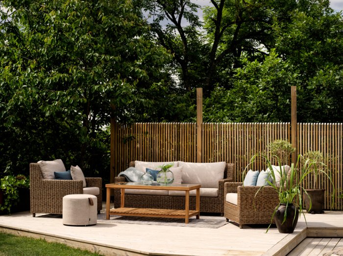 Sandkorn 2,5-Sits Soffa Natur