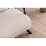 Apia 2-sits (25 x 134 x 121 cm) 2-sits bäddsoffa Mörk kräm