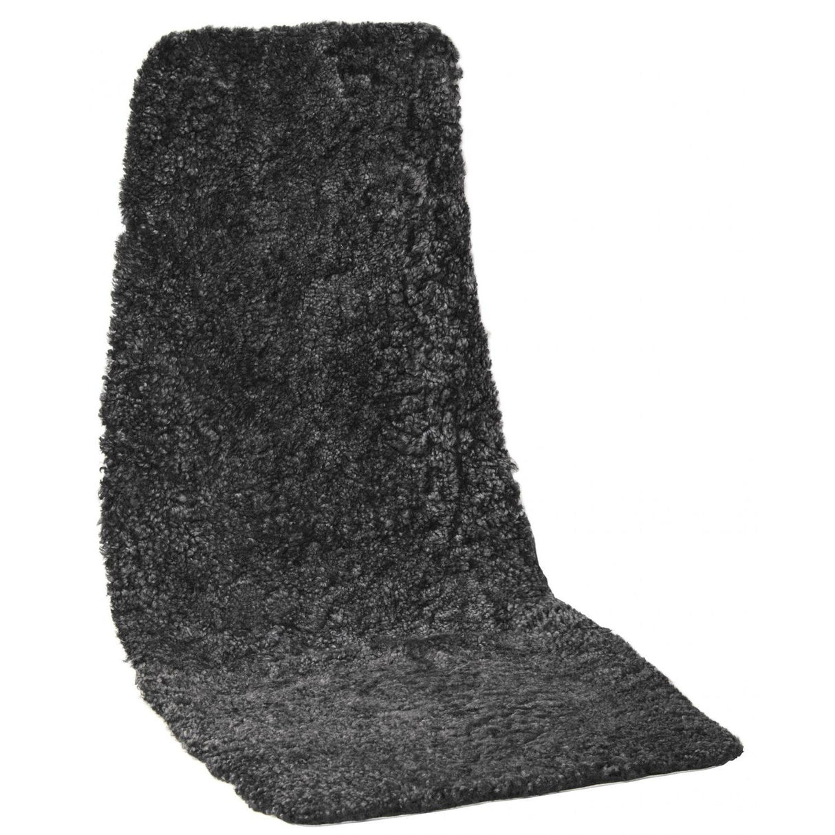 Curly Stolsöverdrag Dark Grey