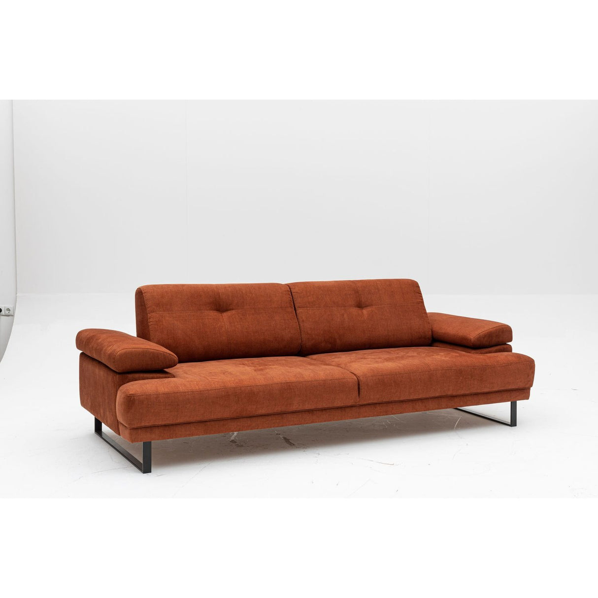 Quito (239 x 99 x 83 cm) 3-sits bäddsoffa Orange