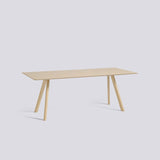 CPH 30 L200 × B90 × H74 cm Matbord ekfaner med vattenbaserad lack, massiv ek med vattenbaserad lack