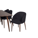 Rektangulär matgrupp