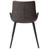 Hype Stol Vintage Grey Art.Leather, Black