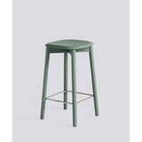 Soft Edge 82 65 cm Barpall Dusty green – ekfaner med vattenbaserad lack, Dusty green – massiv ek med vattenbaserad lack
