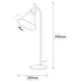 Mel Bordslampa Flix Vintage