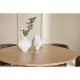 Strada, Edina Oval matgrupp Brun, Vitputsad, 4st