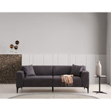 Piccolito 3-sits soffa Antracitgrå