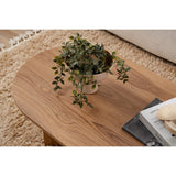 Oval (120 x 40 x 60 cm) luta Soffbord