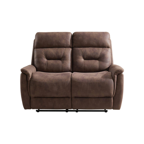 Johan 2-Sits Reclinersoffa Elektrisk Brun