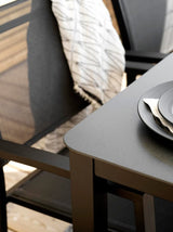 Rana Bord 200x90 cm Svart/Grå