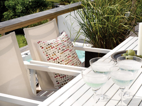 Vevi Matbord 230x95 cm Vit