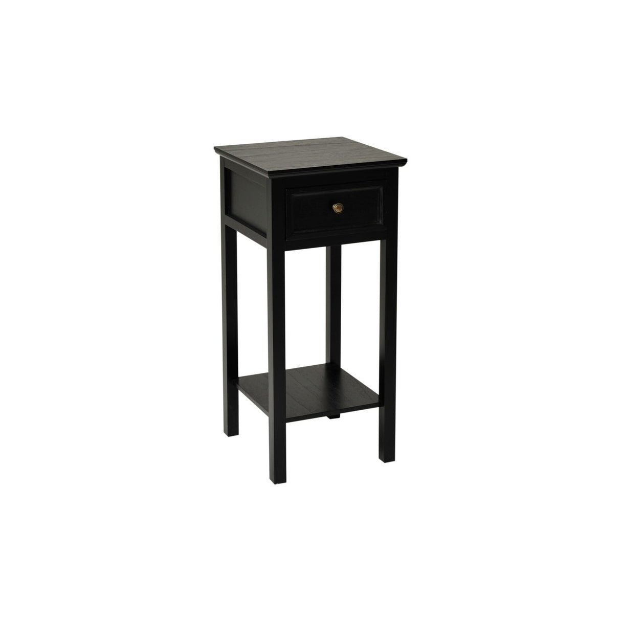 Bristol 1 Låda Sängbord Antiksvart, 75 cm